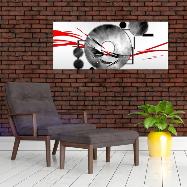 Abstraktný obraz (120x50 cm)