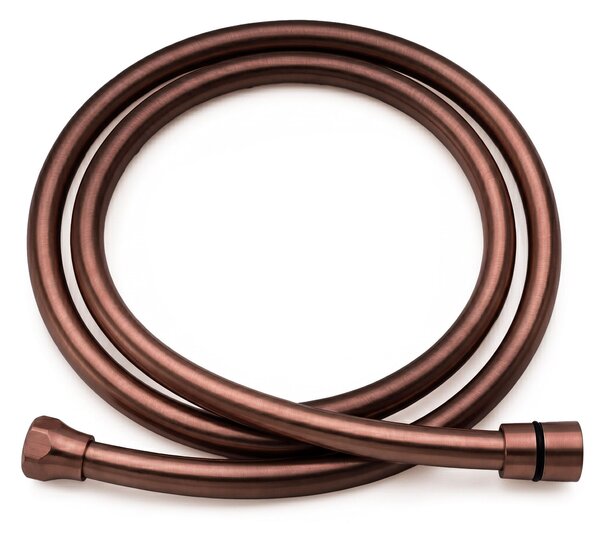 Sprchová hadica proti skrúteniu Rea Brush Copper 150 cm