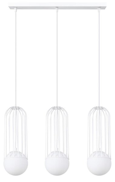 Sollux SL.1333 - Luster na lanku BRINA 3xG9/8W/230V biela