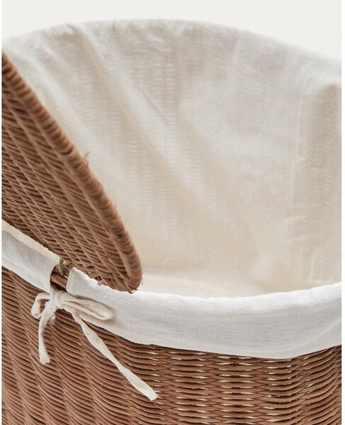 Ratanové košíky v súprave 2 ks 50x36x32 cm Indali – Kave Home