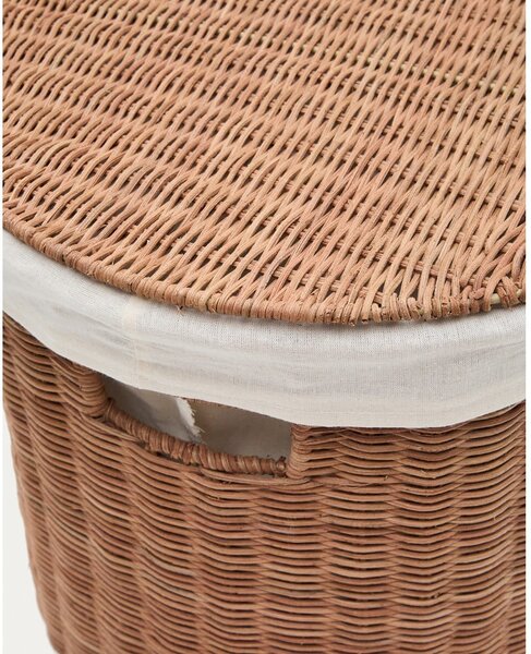 Ratanové košíky v súprave 2 ks 50x36x32 cm Indali – Kave Home
