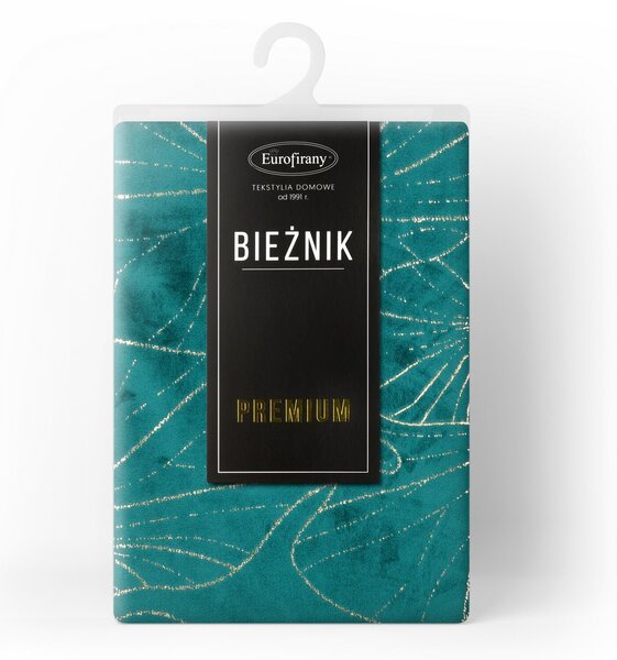 OBRUS BLINK 18 35X180 CM TMAVOTYRKYSOVÝ