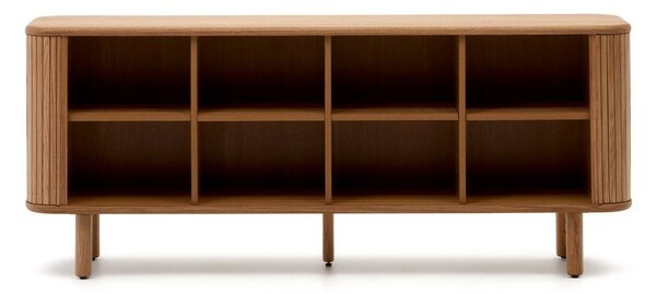 Komoda v dekore jaseňa s posuvnými dverami v prírodnej farbe 180x75,5x40 cm Mailen – Kave Home