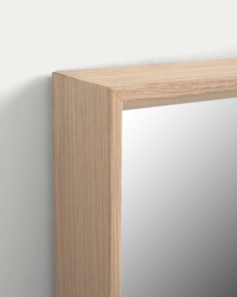 Nástenné zrkadlo 80x180 cm Nerina Natural – Kave Home