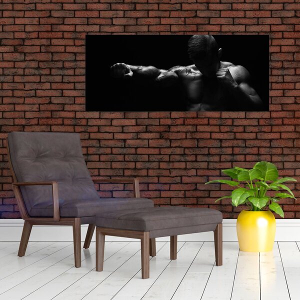 Obraz - Úder päsťou (120x50 cm)