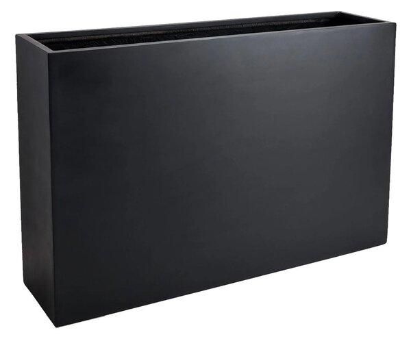 Kvetináč ELEMENTO, sklolaminát, šírka 117 cm, antracit