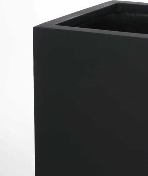 Kvetináč ELEMENTO, sklolaminát, šírka 59 cm, antracit