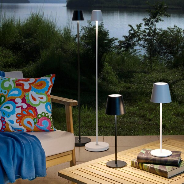NABÍJATEĽNÁ STOLNÁ LAMPA 11/36,5 cm Novel - Vonkajšie osvetlenie