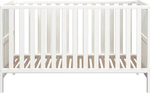 Biela postieľka z masívneho dreva 70x140 cm Alkmaar – Germania