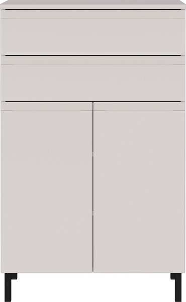 Krémová vysoká kúpeľňová skrinka 60x97 cm Salinas – Germania