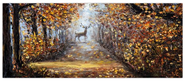 Obraz - Duch lesa (120x50 cm)