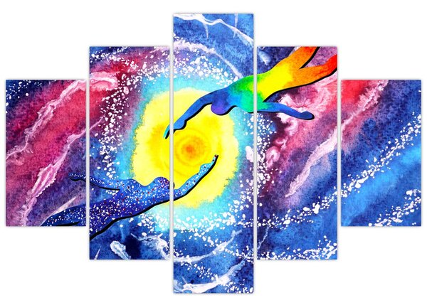 Obraz - Dotyk (150x105 cm)