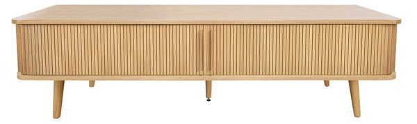 TV stolík v dekore duba v prírodnej farbe 178x50x40 cm Rove – Woodman
