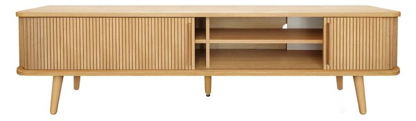 TV stolík v dekore duba v prírodnej farbe 178x50x40 cm Rove – Woodman