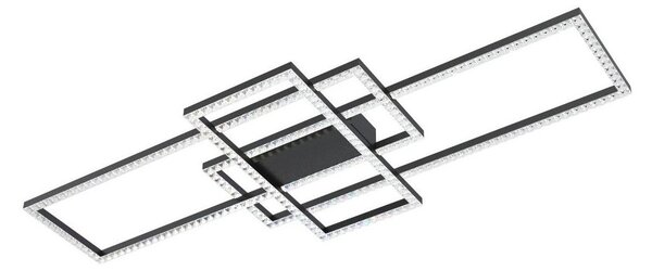 Zuma Line MX7907-3B-3BT- LED Stropné svietidlo ERVI LED/52W/230V 2700-6000K čierna