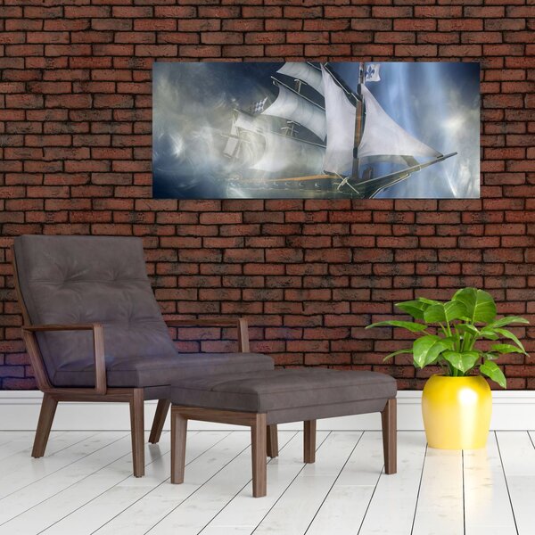 Obraz - Loď duchov (120x50 cm)