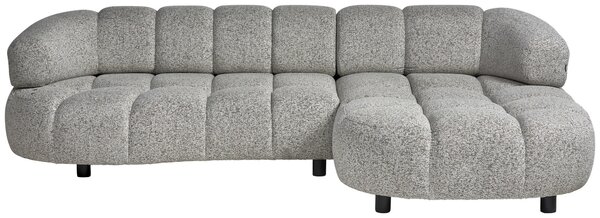 ROHOVÁ SEDAČKA, textil, sivobéžová Welnova - Sedačky