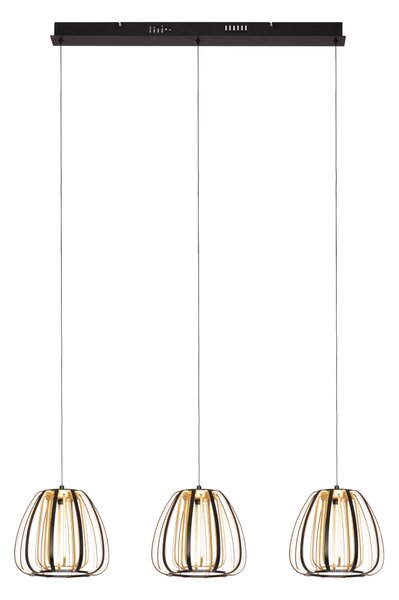 ZÁVESNÉ LED SVIETIDLO, 95/23/150 cm Novel - Interiérové svietidlá