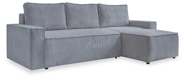 ROHOVÁ SEDAČKA, textil, svetlosivá MID.YOU - Sedačky, Online Only