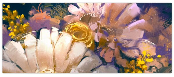 Obraz kvetov (120x50 cm)