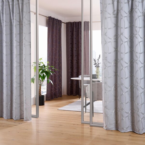 HOTOVÝ ZÁVES, nepriehľadné, 140/260 cm Dieter Knoll - Záclony & závesy