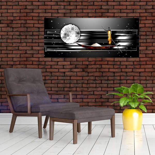 Obraz starovekej dobovej maľby (120x50 cm)