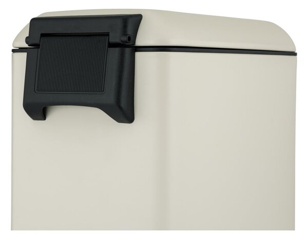 Krémový pedálový oceľový odpadkový kôš 12 l Design – Wenko