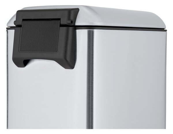Pedálový odpadkový kôš z nehrdzavejúcej ocele v striebornej farbe 12 l Design – Wenko