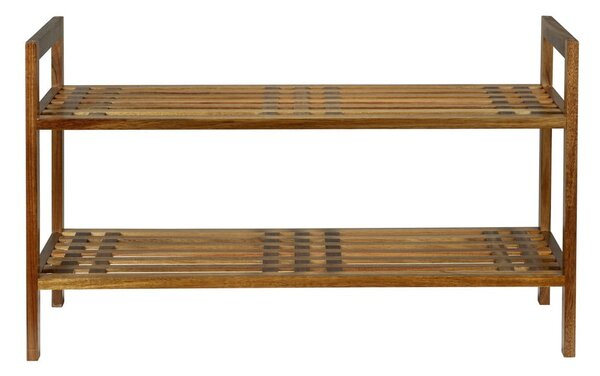 Stojan na topánky z masívu akácie v prírodnej farbe 69x40,5x27 cm Fondi – Wenko