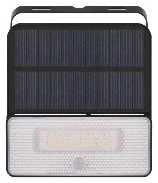 Solárny LED reflektor so senzorom pohybu, 1000 lm, neutrálna biela (ZG121S)