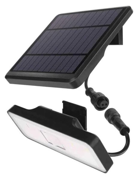 Solárny LED reflektor so senzorom pohybu, 1300 lm, neutrálna biela (ZG112S)