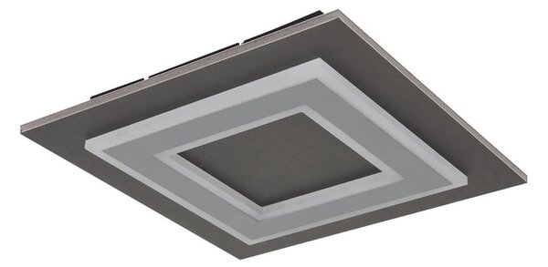 Globo 48033-24 - LED Stropné svietidlo JAYDEN LED/24W/230V 32x32 cm antracit
