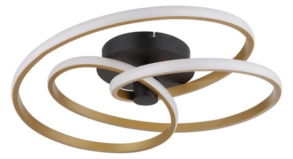 Globo 67183-40G - LED Prisadený luster GLYXAR LED/40W/230V zlatá/čierna