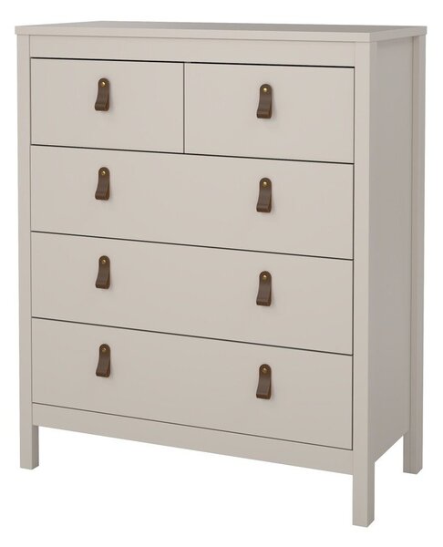 Sivobéžová komoda 82x99x38 cm Madrid – Tvilum