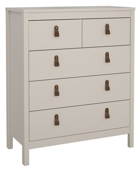 Sivobéžová komoda 82x99x38 cm Madrid – Tvilum