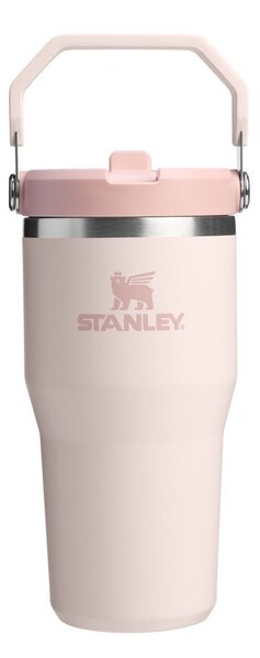 Svetloružová termoska z nehrdzavejúcej ocele 600 ml IceFlow™ Flip Straw 2.0 Tumbler Rose Quartz – Stanley