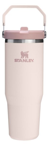 Svetloružová termoska z nehrdzavejúcej ocele 890 ml IceFlow™ Flip Straw 2.0 Tumbler Rose Quartz – Stanley