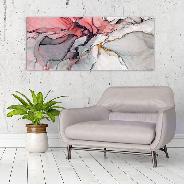 Obraz abstrakcie (120x50 cm)