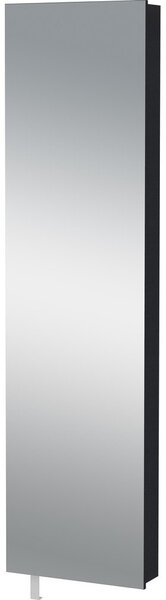 Antracitová predsieňová skrinka 50x195x18 cm Rotary – Germania