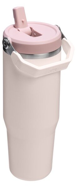 Svetloružová termoska z nehrdzavejúcej ocele 890 ml IceFlow™ Flip Straw 2.0 Tumbler Rose Quartz – Stanley