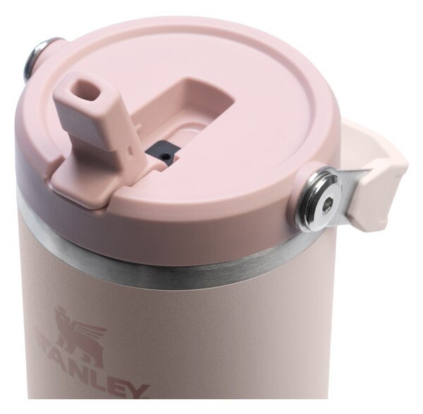 Svetloružová termoska z nehrdzavejúcej ocele 890 ml IceFlow™ Flip Straw 2.0 Tumbler Rose Quartz – Stanley