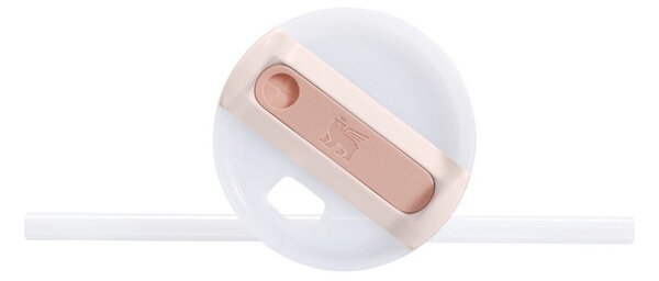 Svetloružová termoska so slamkou z nehrdzavejúcej ocele 600 ml Quencher H2.0 FlowState Tumbler Rose Quartz – Stanley