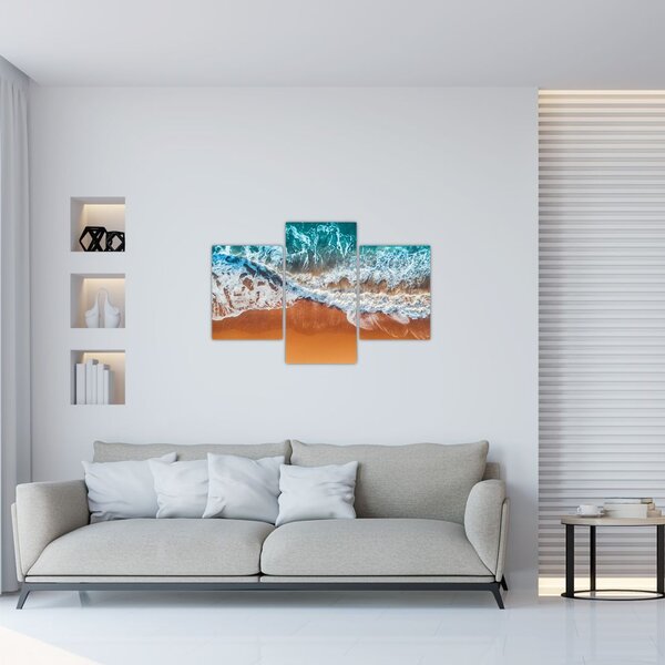 Obraz morskej pláže (90x60 cm)