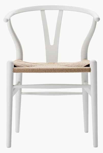 Drevená stolička's tkaným sedadlom CH24 Wishbone Chair