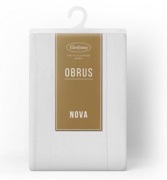 OBRUS STELLA 2 140X400 CM BIELY