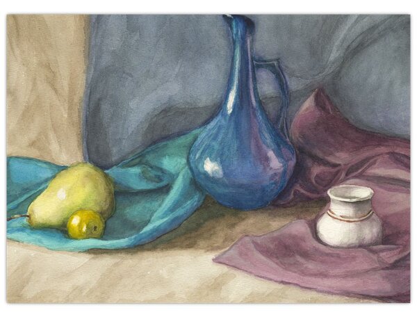 Obraz - Maľované zátišie (70x50 cm)