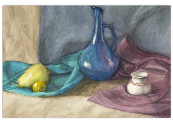 Obraz - Maľované zátišie (90x60 cm)