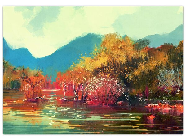 Obraz - Farby jesene (70x50 cm)