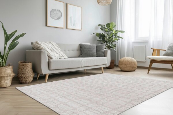 PLOCHO TKANÝ KOBEREC, 80/150 cm strieborná Kayoom - Online Only bytové doplnky, Online Only