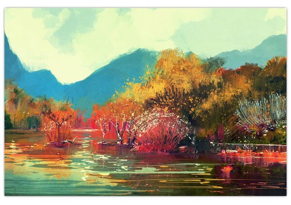 Obraz - Farby jesene (90x60 cm)